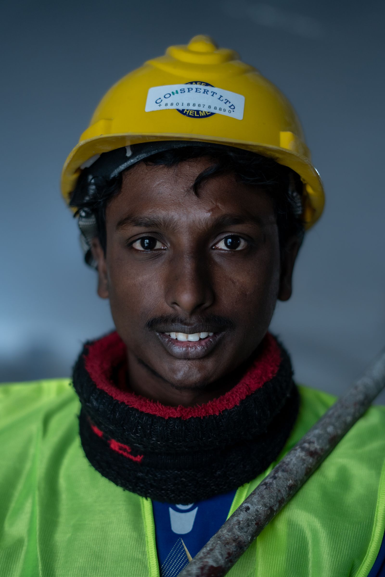 Portrait of Arjun Pillai, Apprentice slater